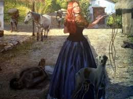 Imagen 3: Reconfiguración pictórica de la Quintrala, catalina de los Ríos Lisperguer, ya que no existe una pintura original sobre ella pese a haber sido una mujer acaudalada de la colonia chilena en el siglo XVII. Imagen obtenida de internet, disponible para su libre descarga. (Cuando se trata de post con contenidos tan específicos, no se encuentran imágenes en las webs "establecidas" por los códigos de Hive como Unsplash, entre otras, donde pueden obtenerse los links y referenciarlos). 