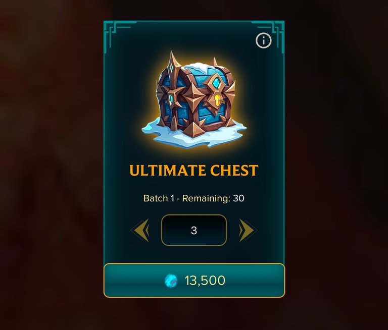 Chest opening 1