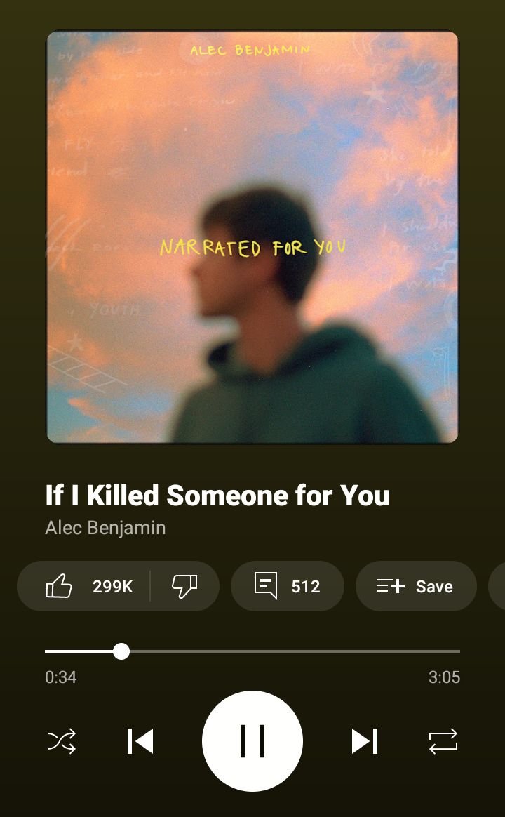 If I Killed Someone For You...