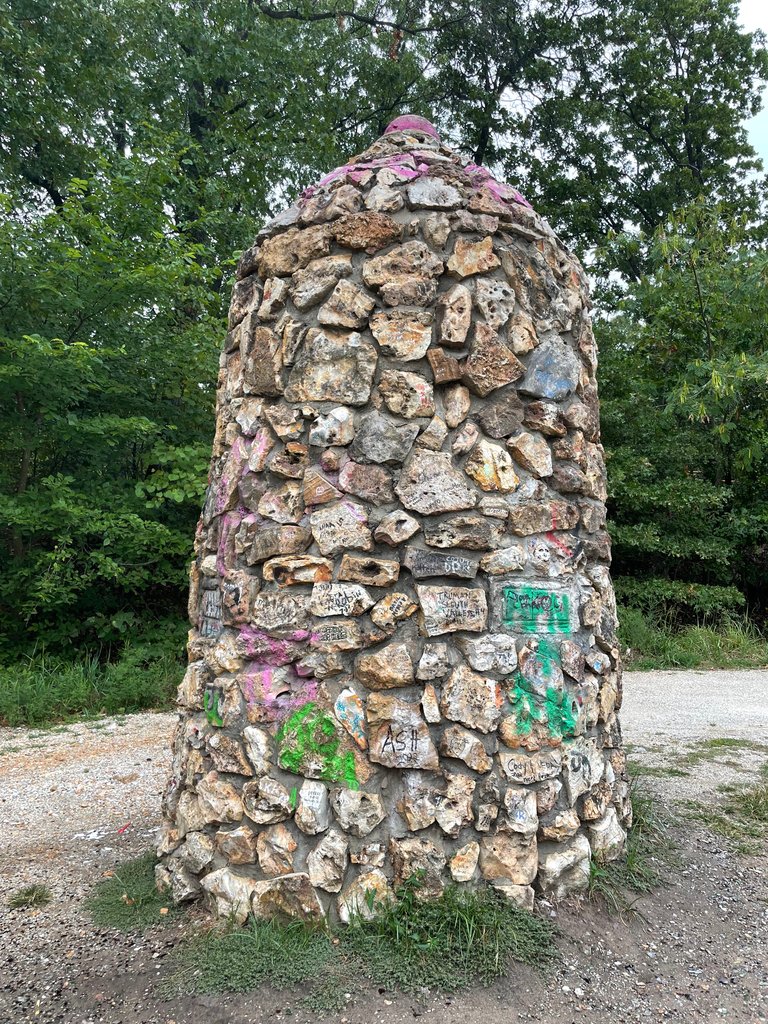 Original Three State Corner monument
