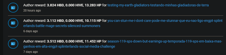 my rewards with posts during season 120