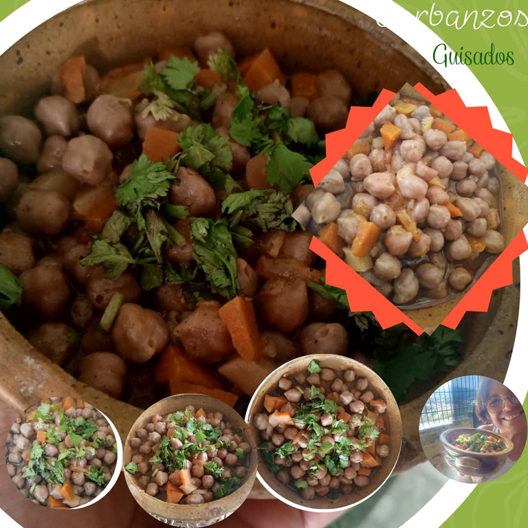 [ENG|ESP] Chickpeas stewed with vegetables  -Recipe-