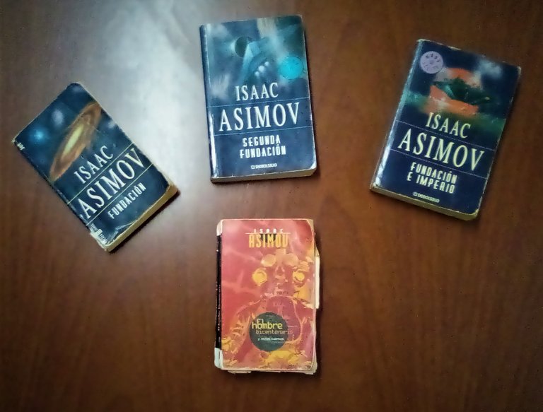 Mis libros de Asimov