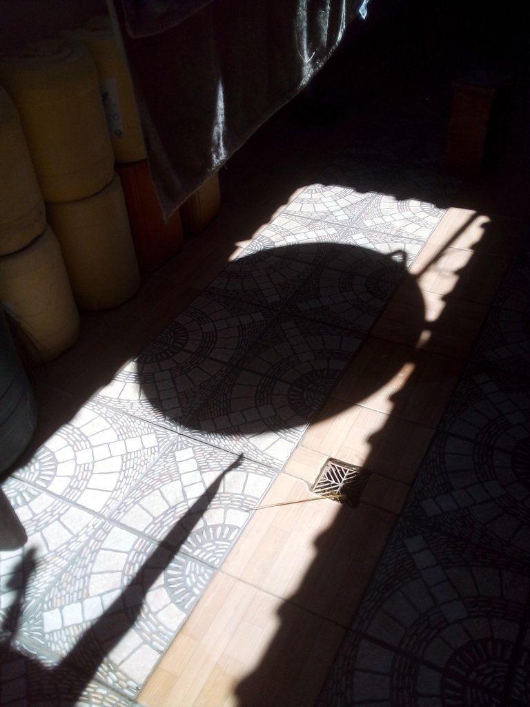 My entry shadow