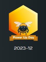 Hive Power Up Day Badge