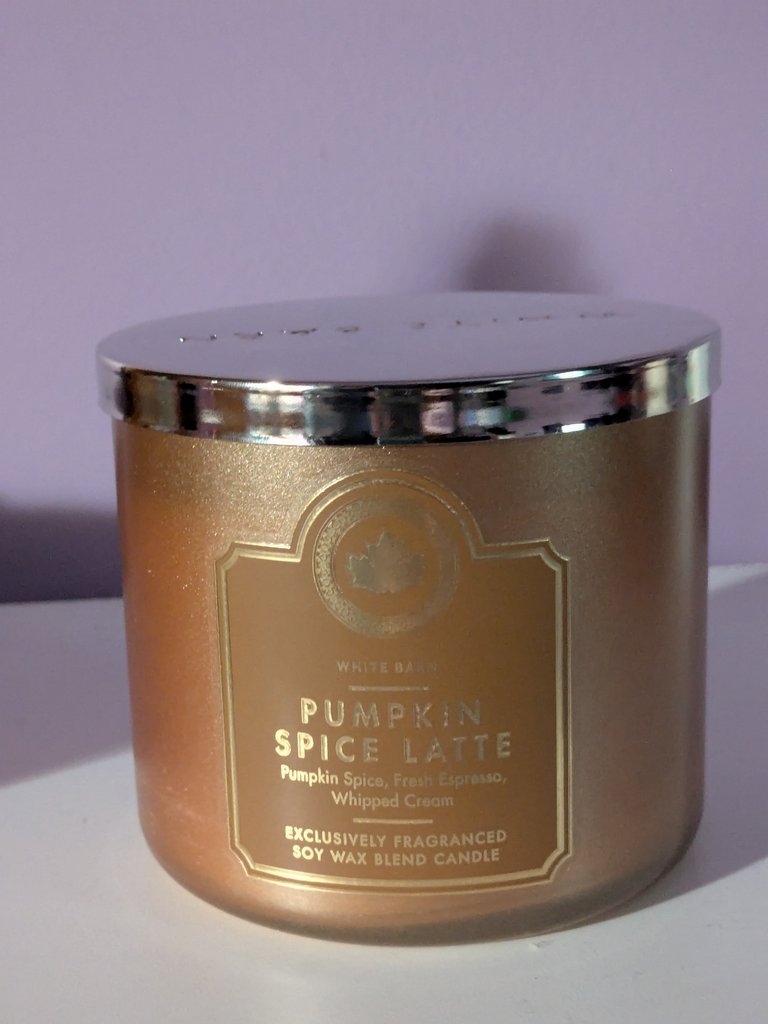 Bath and Body works Pumpkin Spice Latte
