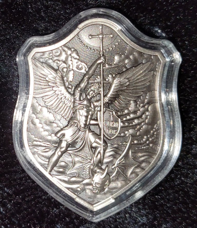 2oz Silver St. Michael Stacker / Reblog lottery