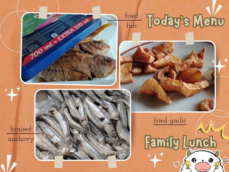 Making the Simplest Dish for the Oldies: Today's More Garlicky and Oily ft. Braised Anchovies for Two Picky Eater Cats