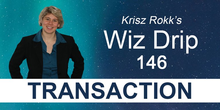 Krisz Rokk's Wiz Drip - 146 Transaction