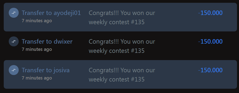 Ecency Points rewards QC Contest 135