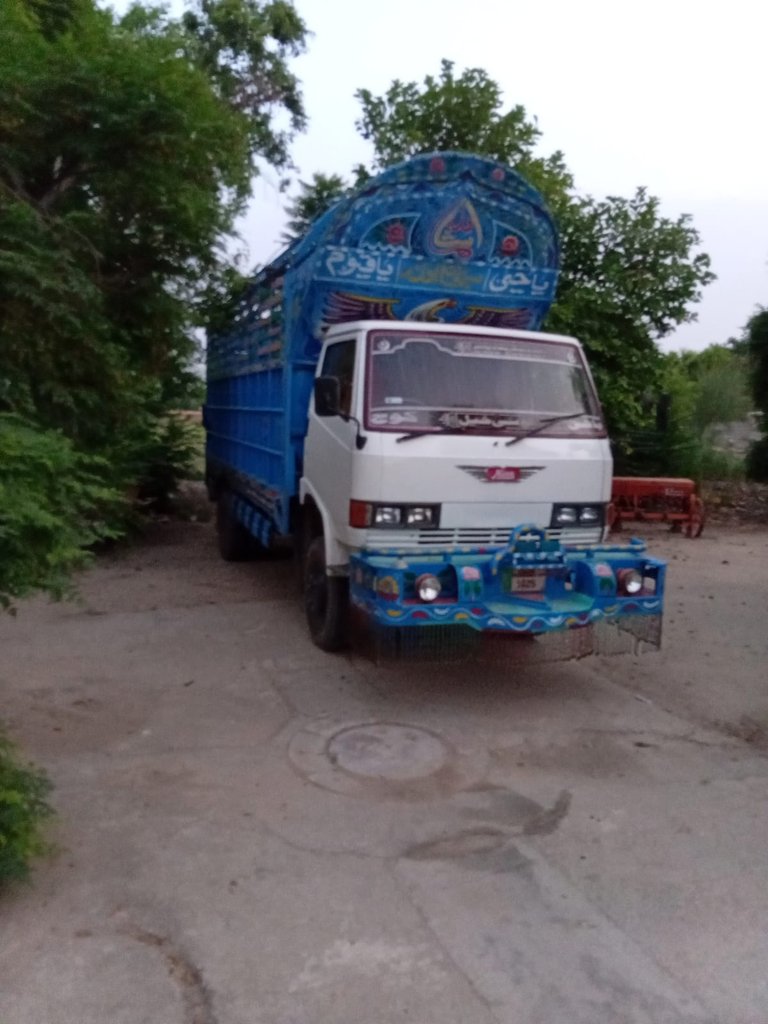 My friend has bought a truck I congratulate him wholeheartedly
