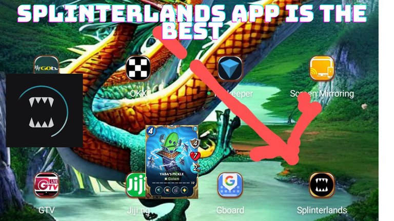 Splinterlands App is the Best for Splinterlands Game