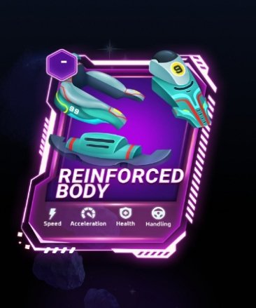 Moon karts game NFT beinforced body