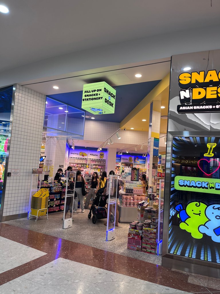 I saw some of the snacks here came from Malaysia and Indonesia.