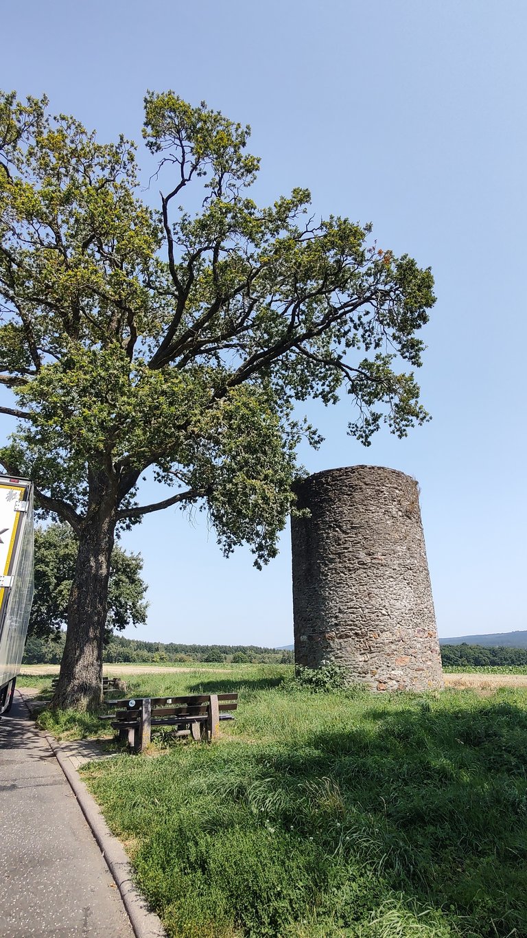 Ein Rastplatz auf dem Weg in den Urlaub 
