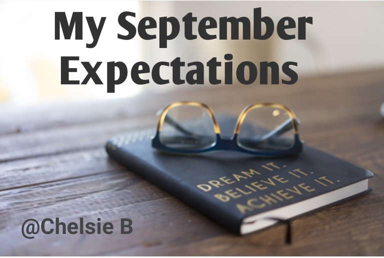 My September Expectations.