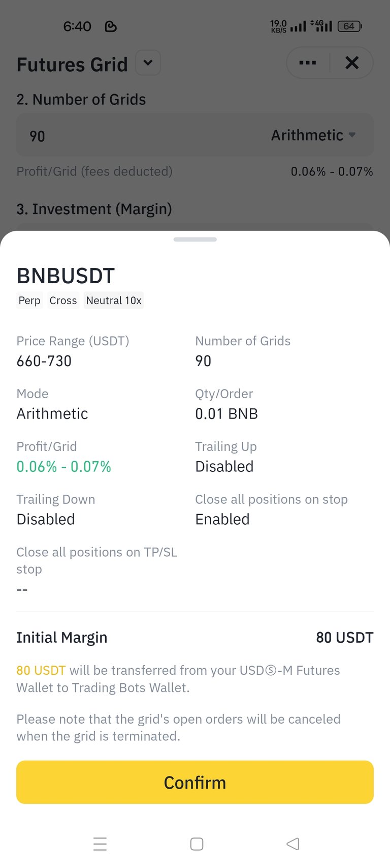 My Future Grid Bot Position and Progress on Terracorehub 