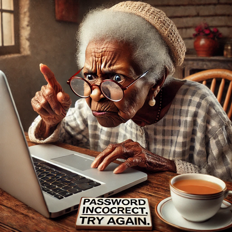 5-min Freewrite: Grandma vs. The Internet