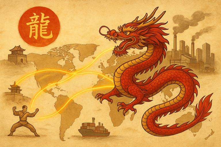 Exportando el dragón: cómo China desafió la narrativa occidental y está cambiando al mundo. / Exporting the dragon: How China challenged the Western narrative and is changing the world. ESP/EN