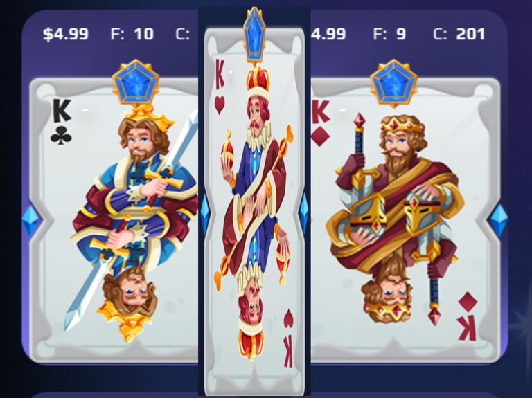 🎆Arcadecolony Stakehouseden king Card.🎆