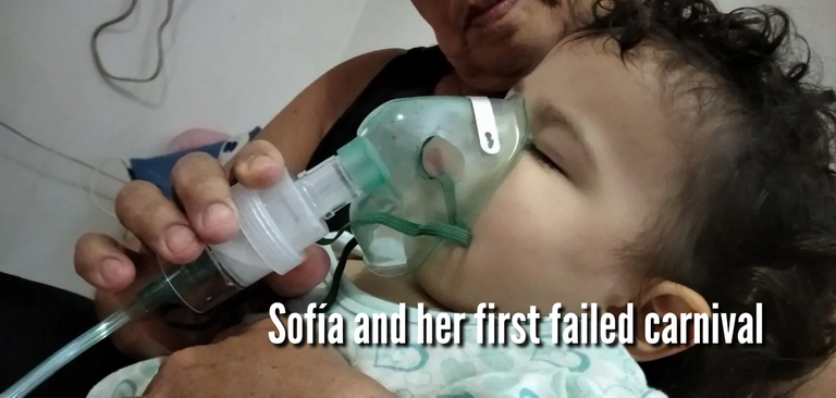 Sofía's respiratory therapy