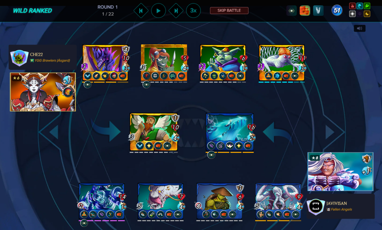 Click to see the battle