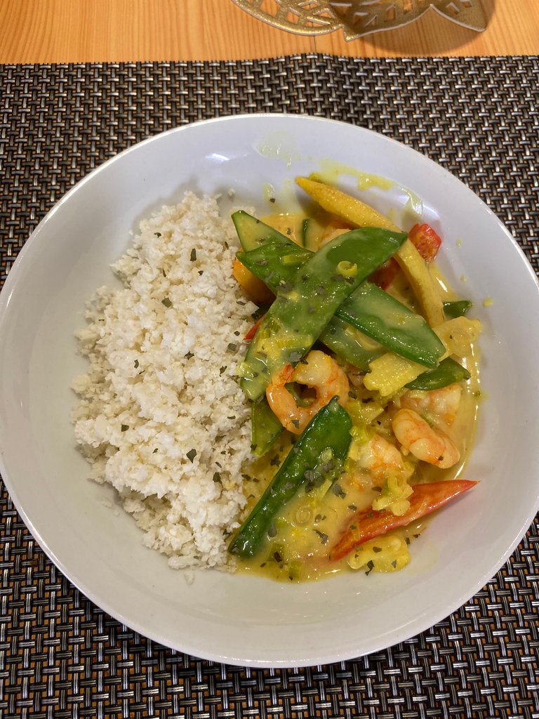 Home made Thai Green Curry - iFeherArt