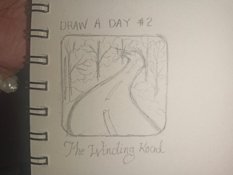 Draw a Day #2: The Winding Road