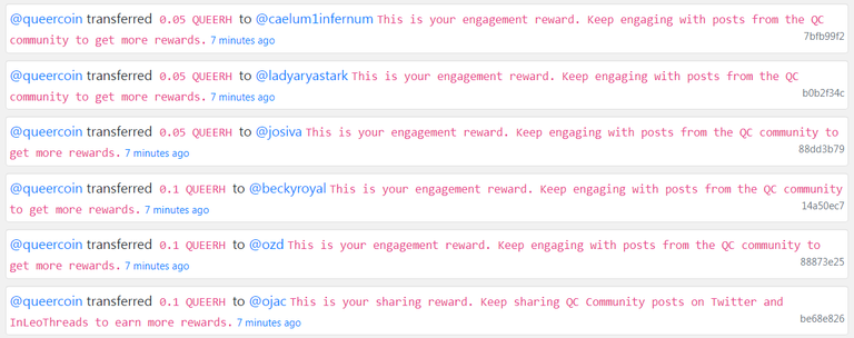 engagement and sharing rewards contest 119