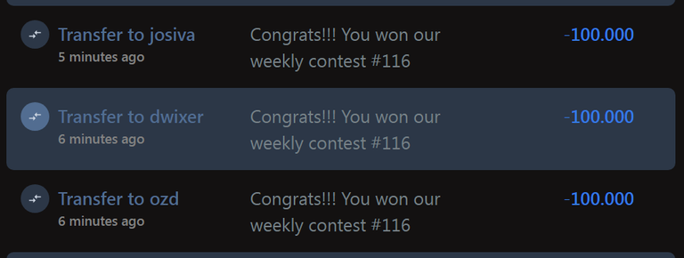 Ecency Points rewards QC Contest 116