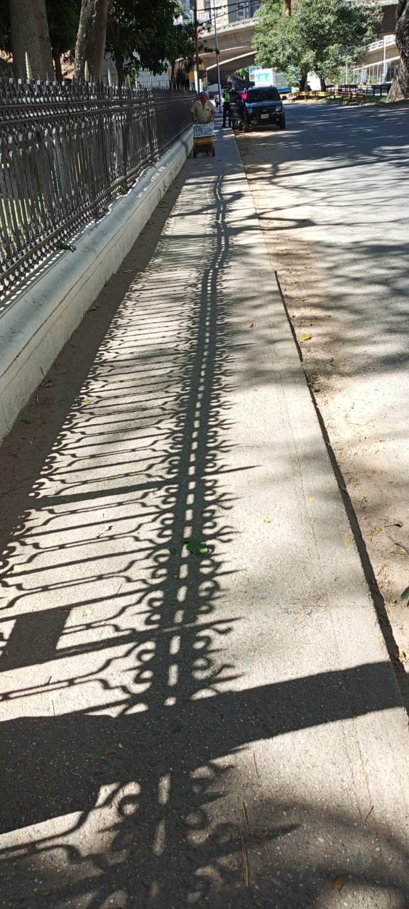 Participation in the Shadowhunters SMASh Contest-Round 406. Shadow of the fence of Villa Zoila. EN/ESP.