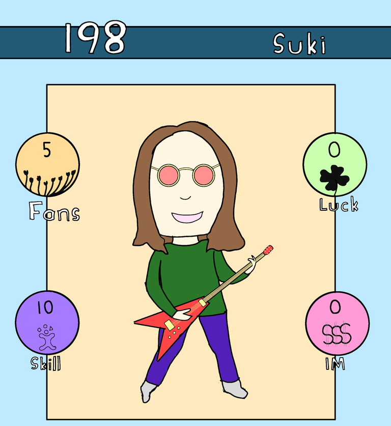 Drawing 198 Suki For Rising Star Game