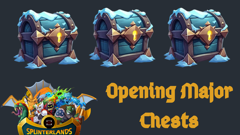 Opening some Major Chests before the Season ends