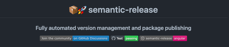 Semantic Release GitHub Banner