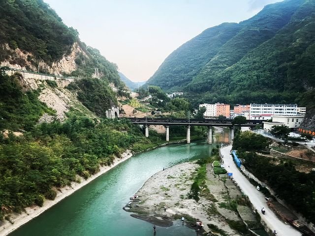 Walking through nature at china