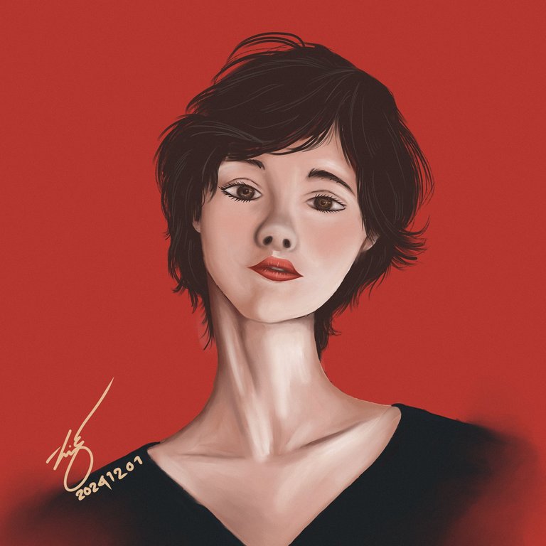 Girl Portrait Art 