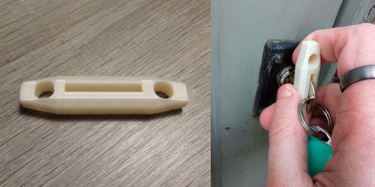 Assistive 3D-printed key turner