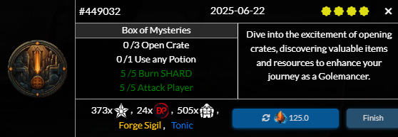 Golem Overlord and Terracore base - Opening 3 crates, a tier 4 quest and more