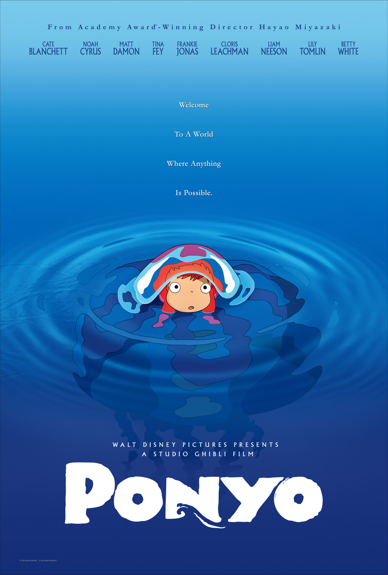 "Ponyo" (An animated film)
