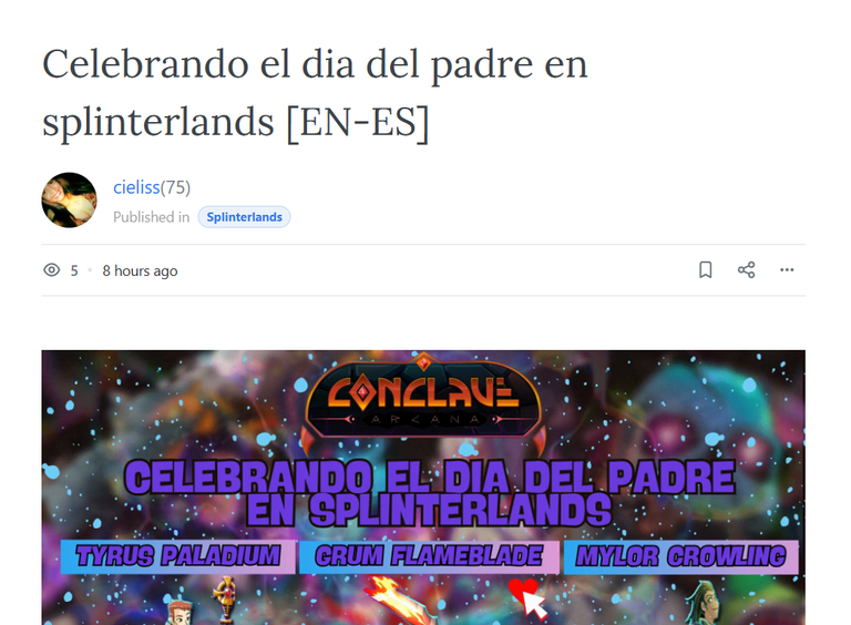 Selection of the best articles about Games and eSports in Hive ~ 913