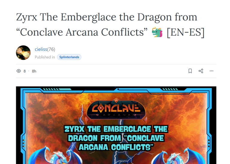 Selection of the best articles about Games and eSports in Hive ~ 949