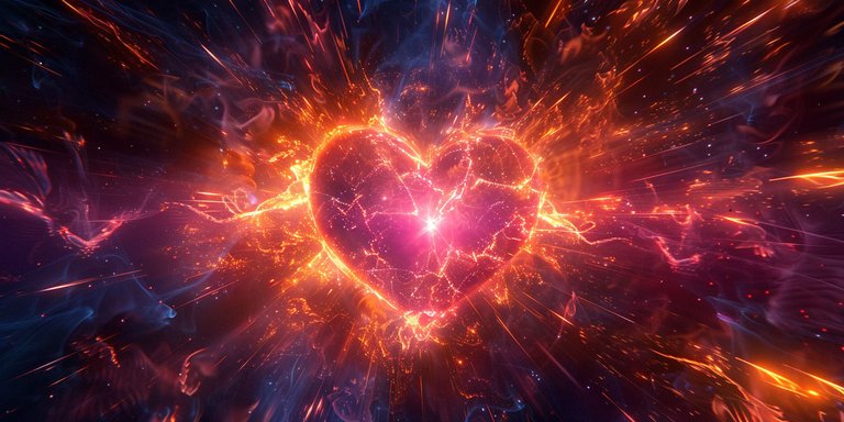 Cosmic Heart 01 - Original Poetry by Krisz Rokk