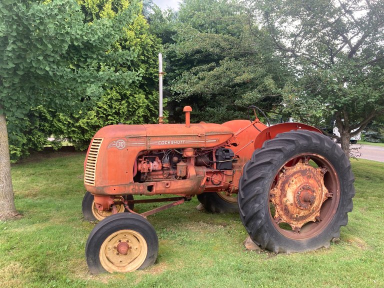 Old tractor