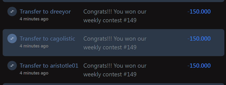 Ecency Points rewards QC Contest 149