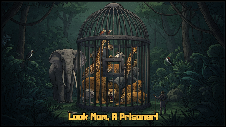 Look mom, a prisoner! [EN/PT]
