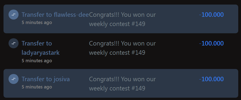 Ecency Points rewards QC Contest 149