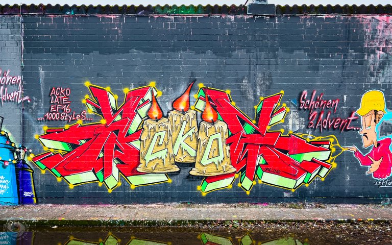 3rd Advent Graffiti