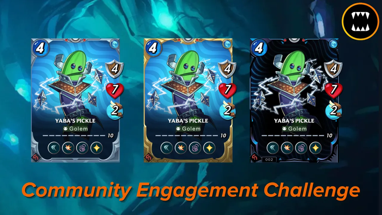 Splinterlands Community Engagement Challenge: Preparing for Yaba’s Pickle