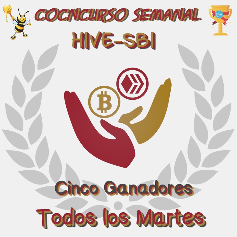 🎉  SORTEO SEMANAL DE HIVE-SBI! 🎉. Cinco Ganadores cada martes. ESP/EN.