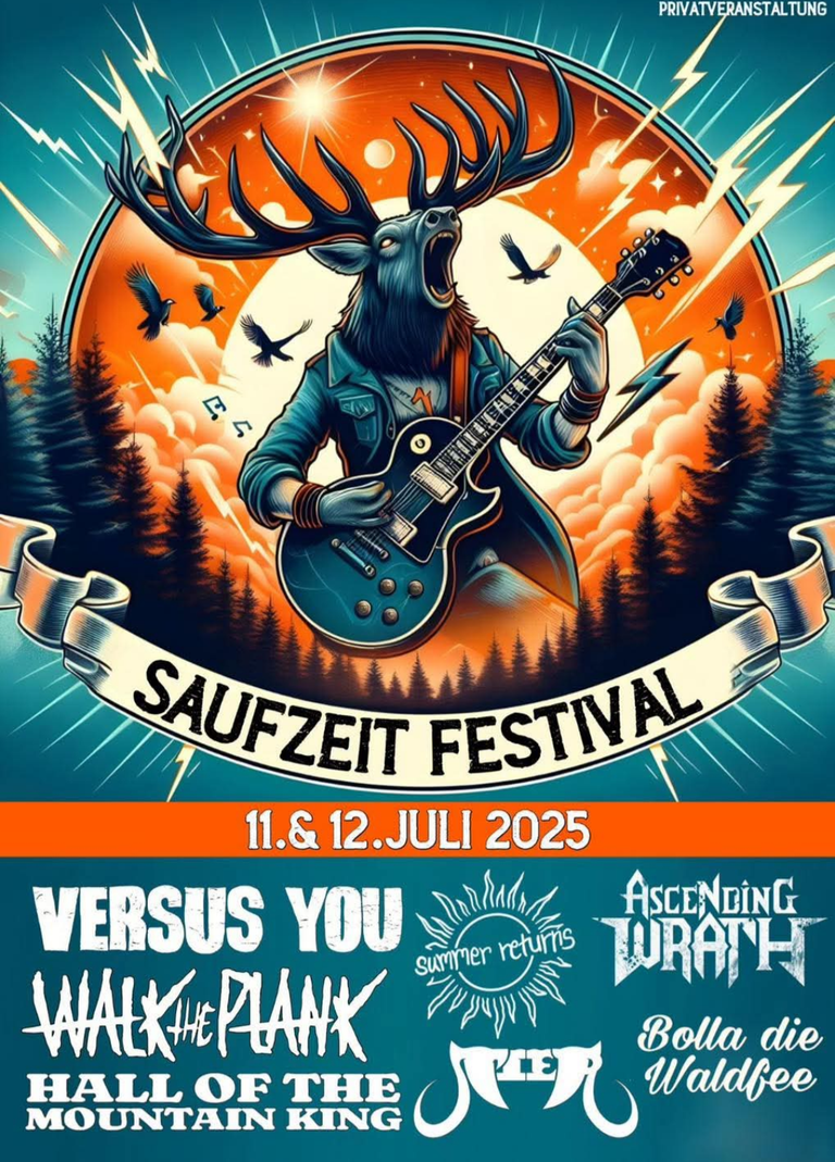 Heute nochmal SAUFZEIT Festival 